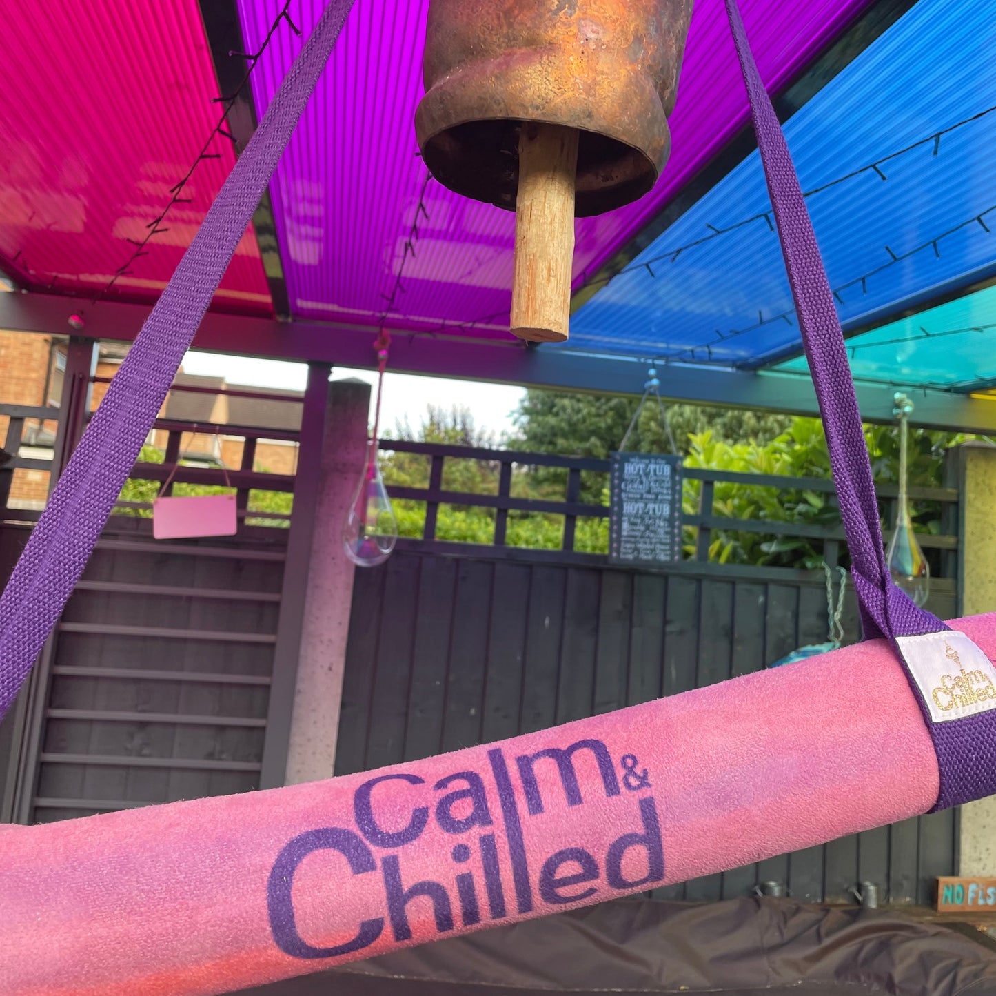 Calm and Chilled Travel Yoga Mat - Best Yoga Mat for Travel and Hot Yoga.